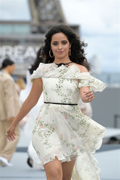 camila dior defile|Camila Cabello Channeled Carrie Bradshaw At Paris Fashion .